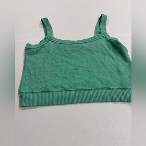 Ocean Drive Green Crop Top